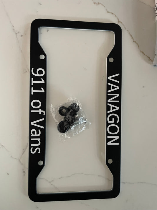 Vanagon License Plate Frame